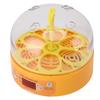 6 Egg Smart Chicken Incubators Automatic Temperature Control Small Display Hatcher Machine for