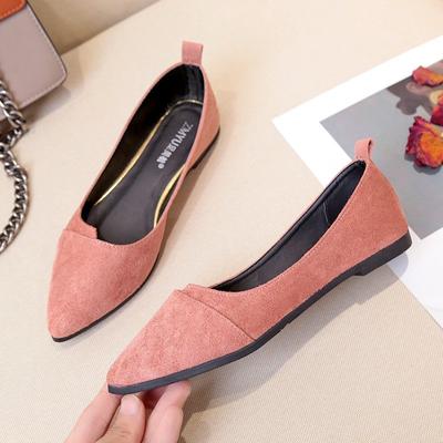 35-40 Кожаные Туфли Цветные Туфли Балетки Слипоны Женские Плоские Туфли 2024 Модные Женские Туфли С Острым Носом Плоские Туфли