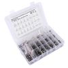 1080Pcs Set M2 M3 M4 Screw Nut Gasket Kit Stainless Steel Hex Socket Head Cap Fastener Assortment for Cars Trucks Ships