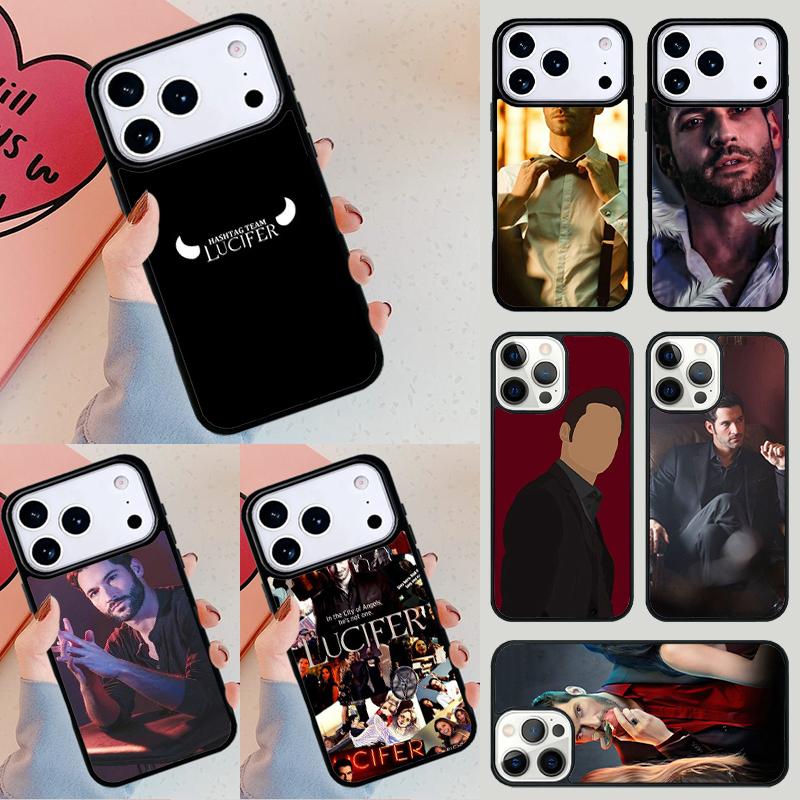 Lucifer Morningstar TV series Phone Case For iPhone 17 Air 14 15 13 12 Max Cover For Apple 16e 11 Pro Max Plus Coque