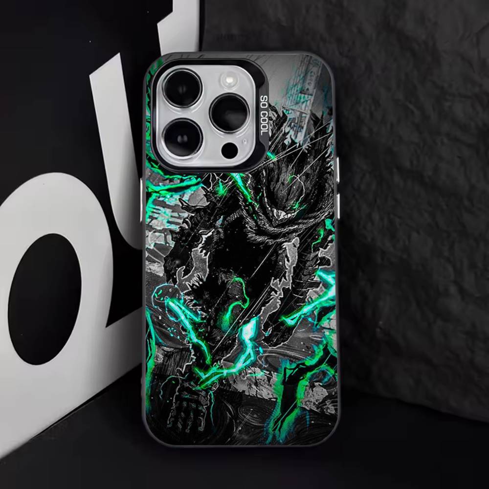 My Hero Academia D-Deku Phone Case For iPhone 17,16,15,14,13,12,11,Pro,Max,Plus,E,Air,Mini Black Tpu Cover