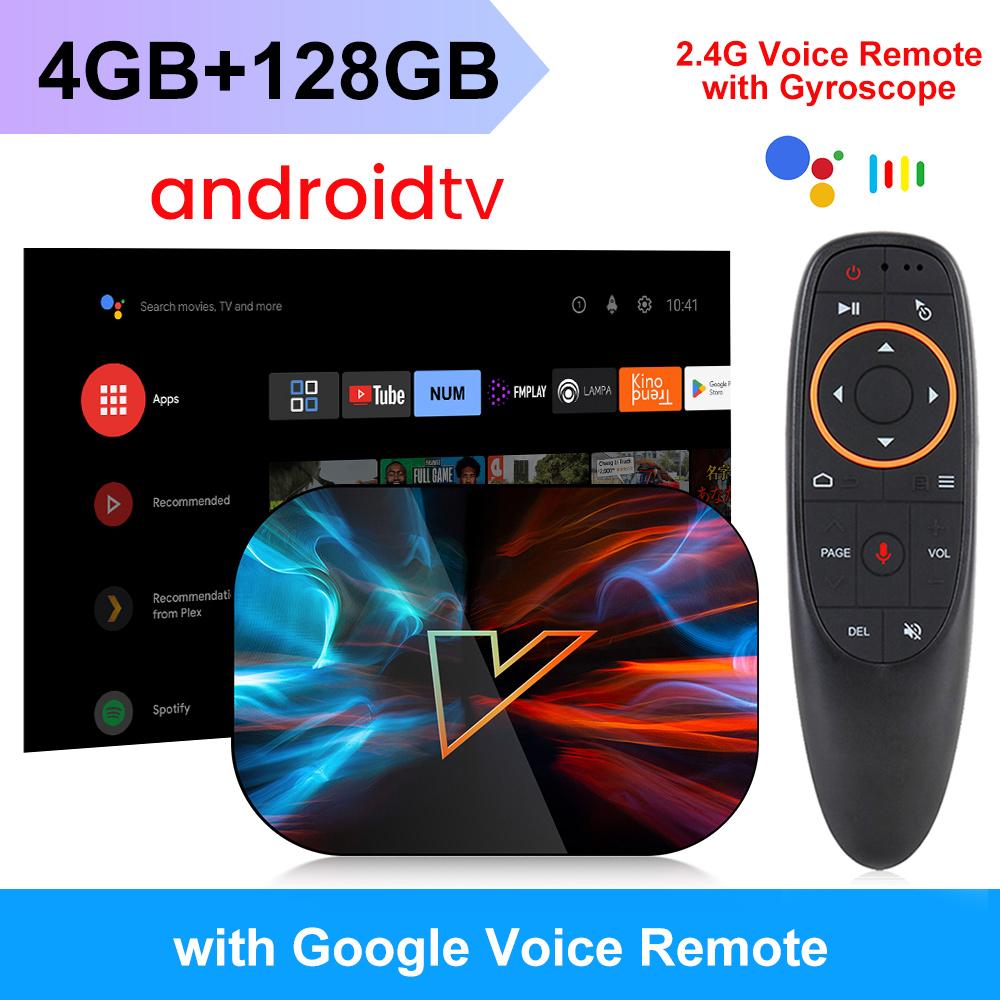 X4 ATV androidtv 11.0 Смарт ТВ-бокс Amlogic S905X4 Поддержка 4K 60fps AV1 Двухдиапазонный Wi-Fi ТВ-приставка