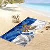 St Johnstone FC Print Beach Towel, Large Soft Quick Dry Towel for Beach Camping Swimming