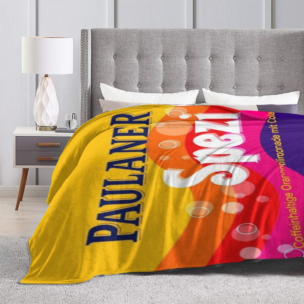 Плед Paulaner Spezi Качественный Теплый Мягкий Постельное белье Накидки Зима Студенты Уличный Принт Покрывало