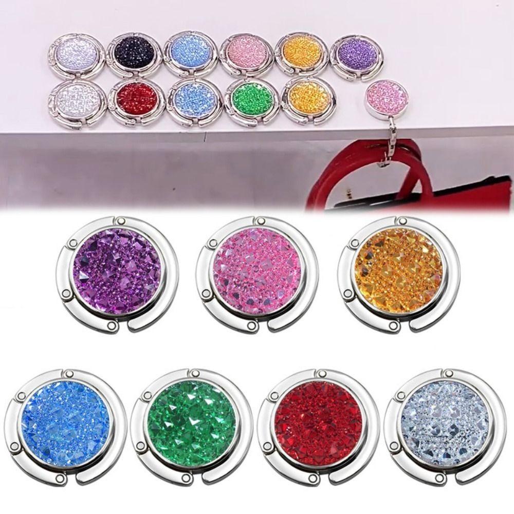 Starry Sky Bag Hook Holder Aluminum Alloy Hanging Hooks Portable Folding Hook Women
