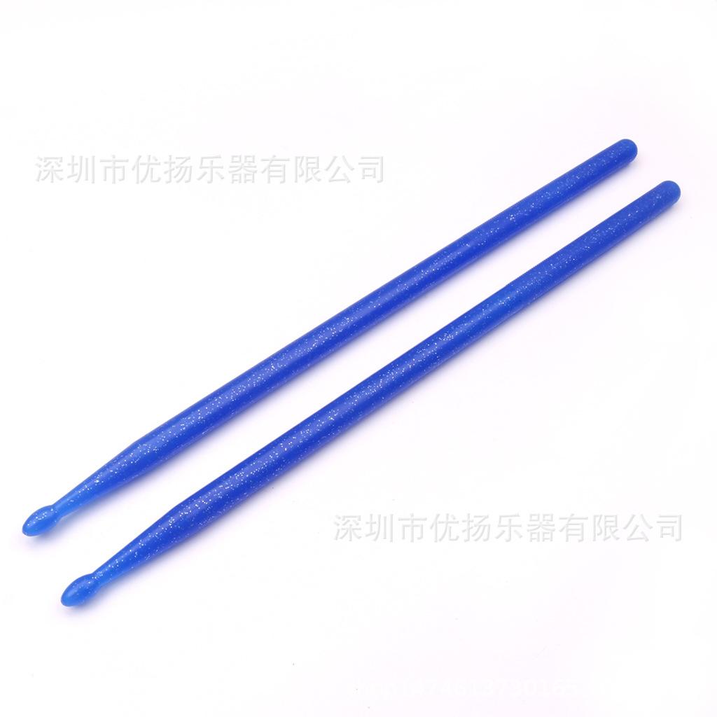 Nylon Drum Stick Colored Plastic Drum Stick Drum Kit Durable Drum Stick Multi-Colored Drum Stick Kit 5A