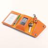 Cogure Smart Key Genuine European Embossed Transparent Smart Key Card Gift Box Orange [COGURE] Case, Leather, Leather, Window, Holder, Slot, Included,