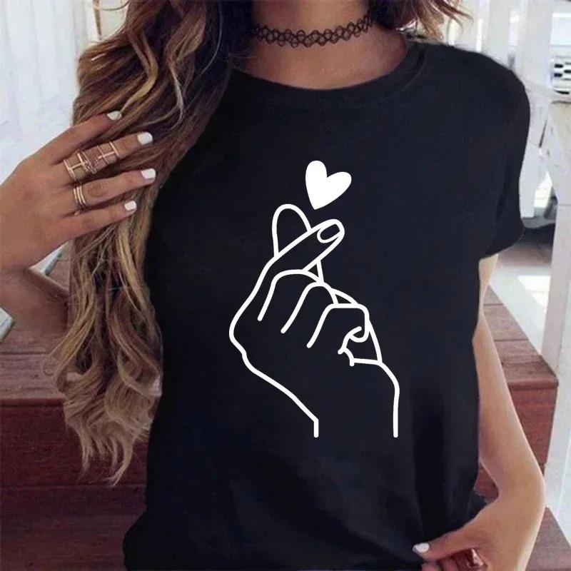 Wom Tshirt Graphic Short Sleeve Clothing Top Loose Casual Soft Comfortable Breathable Outdoor Sports