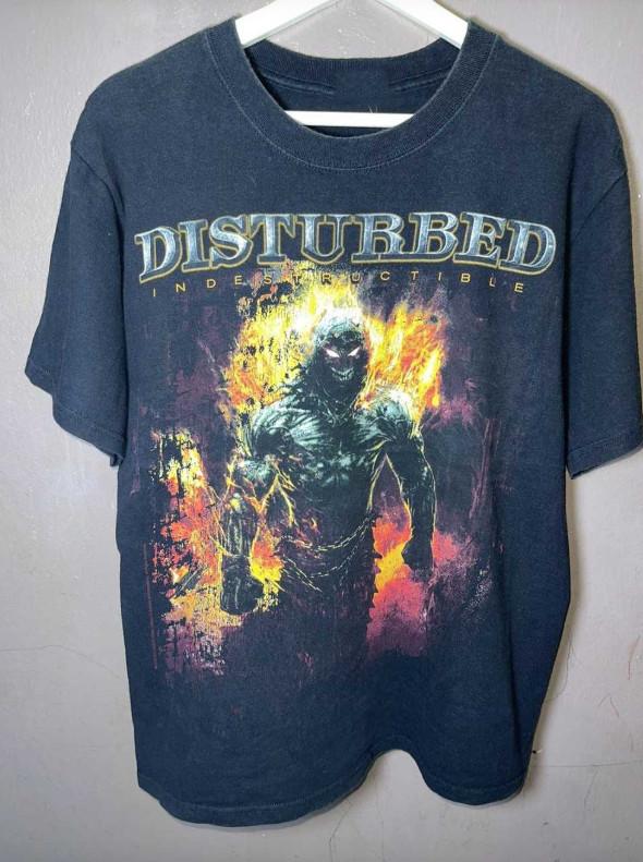 Футболка унисекс Disturbed heavy metal, полный размер от S до 5XL EG065