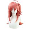 Косплей Мико маскировка косплей специальный сетка и расческа событие красный парик, термостойкий парик, Сакура, парик, парик, включено, (с челкой)