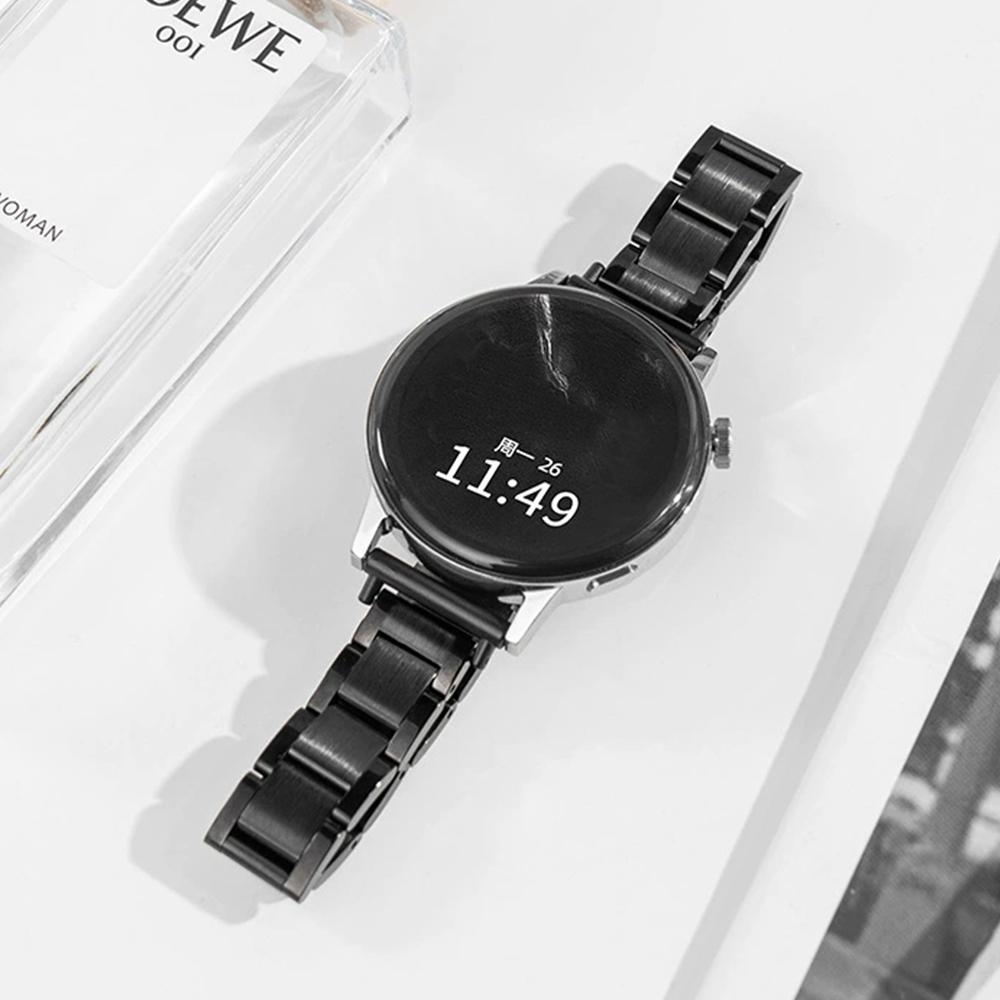 Женский тонкий ремешок для Huawei Watch GT4/5 41мм 5Pro 46мм Браслет из нержавеющей стали для Samsung Galaxy 7 6 5 4 40мм 44мм Ремешок Correa