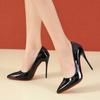 Single Shoe Women's Shoes Pointed Shallow Mouth High Heels