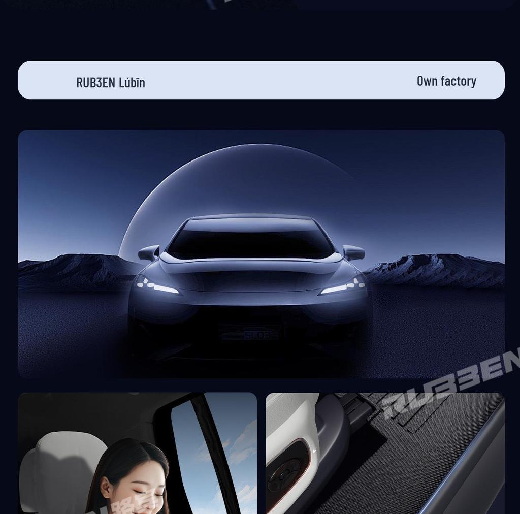 Lubin предлагает комплексные аксессуары для модификации интерьера Geely T1/Alfa T5, такие как накладки на пороги и коврики из ТПЭ.