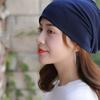 WTEMPO Solid Color Soft Nightcap Women Thin Slouchy Beanie Casual Cotton Maternity Hats Fashion Unisex Slouch Hip-pop Beanie
