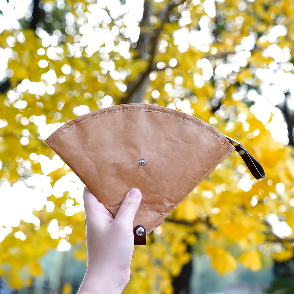 Watchget Чехол для кофейного фильтра Чехол для бумажного фильтра Сумка для хранения кофейного бумажного фильтра Tyvek Коническая трапециевидная для 2–4 человек Большая емкость Водонепроницаемый