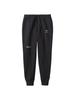 Длинные брюки Descente Sweat Tapered Jogger с карманом на бедре из флиса и эластичного хлопка для тренировок BK O [Move Sports] для мужчин