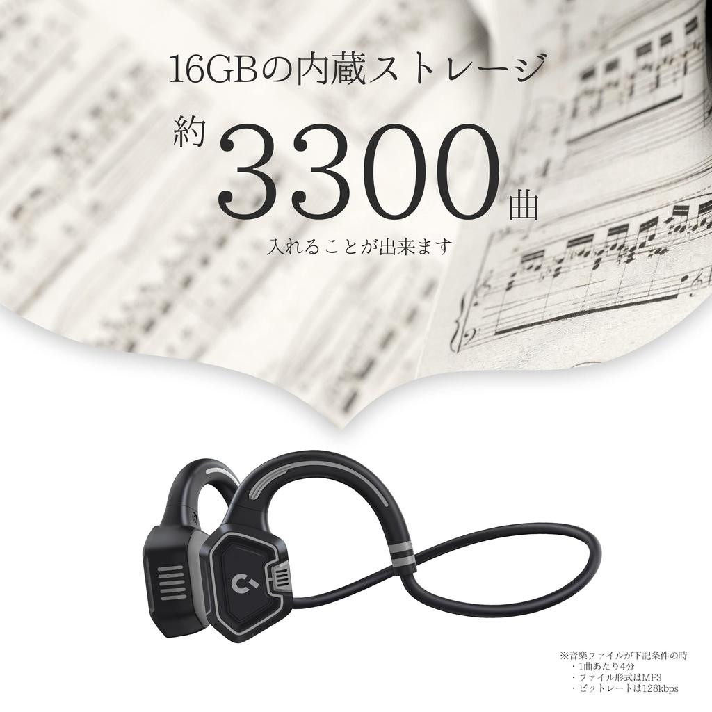 CROWD AUDIO костная проводимость полностью водонепроницаемые беспроводные наушники Bluetooth IP68 16 ГБ памяти легкая гарнитура для спорта плавание бег пот японский