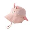 Cute Baby Bucket Hat Breathable Mesh Kids UV Protection Cap Soft Children Sun Hat  Camping Trip