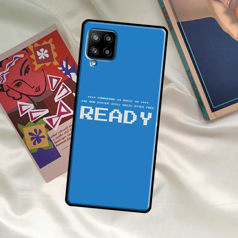 C64 Load Screen Cover For Samsung Galaxy A14 A34 A54 A12 A22 A32 A52 A72 A13 A23 A33 A53 A52S A71 A51 Case
