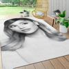Elegant Fashion Portrait Carpet Rug Soft Washable Antislip Home Living Room Sofa Mats Personalized Christmas Rug