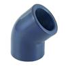 PVC 45° Elbow Threaded 1 Inch - Pressure Fitting PN10
