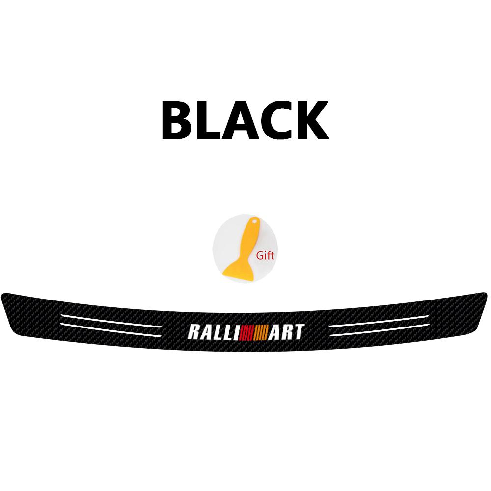 uldf10 1Set Car Carbon Fiber Trunk Load Edge Protective Sticker For Mitsubishi Lancer 10 9 EX Outlander 3 ASX L200 Competition Ralliart