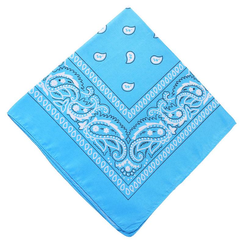 Hip Hop Women Bandana Scarf Girls Kids Punk Square Bandanas Headwear Fashion Bohemian Head Scarf Headbands Hair Accessories 2025