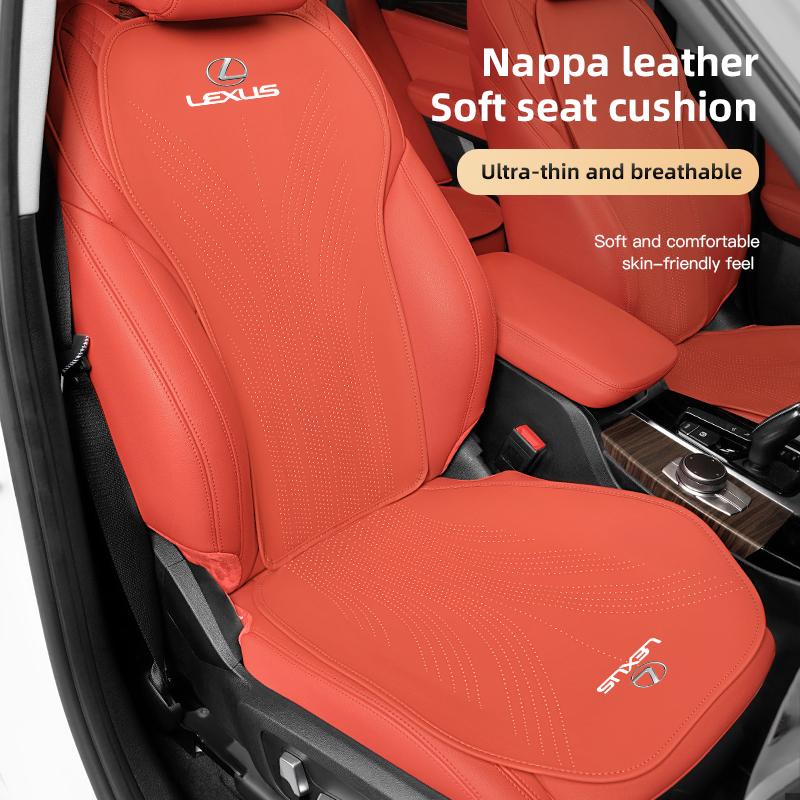 Car Rear Front Seat Cover Anti-slip Pad Protect Mat Ice Silk Cushion For Lexus FSPORT LBX NX RX 350h 450h ES UX 300e GS GX ISBD6