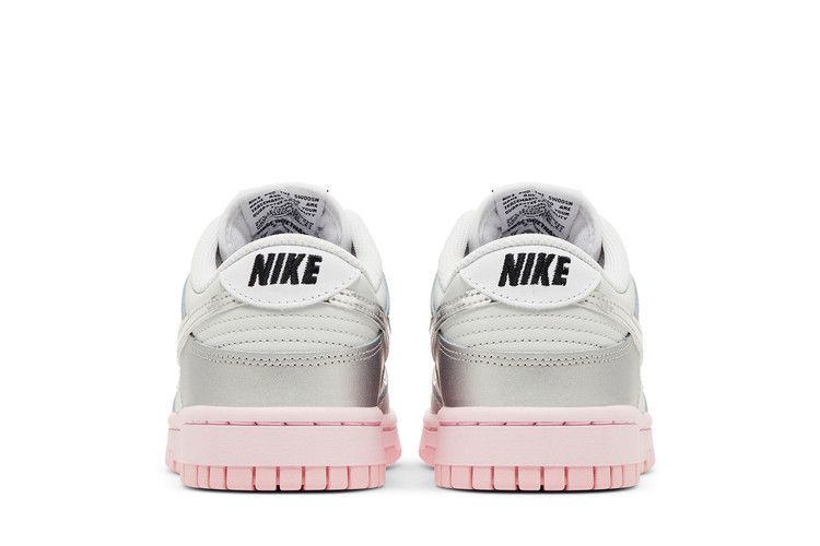 Nike Dunk Low LX Металлик Серебристо-Розовый Пена (Женский)