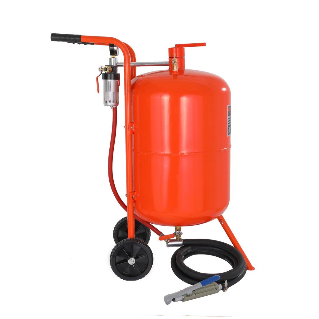 VEVOR 75.7 L Sand Blaster 60-110 PSI High Pressure Sandblaster with 4 Nozzles