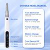 AZDENT Dental Implant Motor Electric Wireless Torque Driver Implant Torque Wrench with 16pcs Screwdrivers Contra Angle Motor