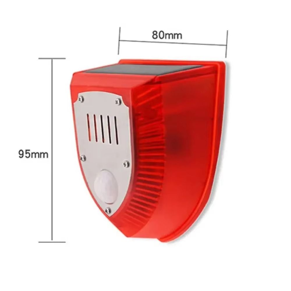 Waterproof Motion Sensor Alarm Audible and Visual Alarm Animal Repeller Outdoor Garden