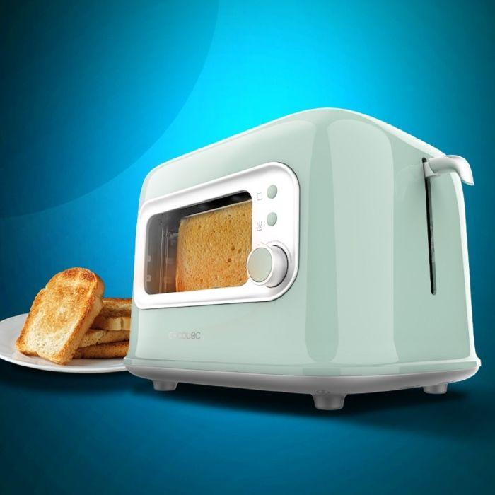 Cecotec RetroVision Green Vertical Toaster