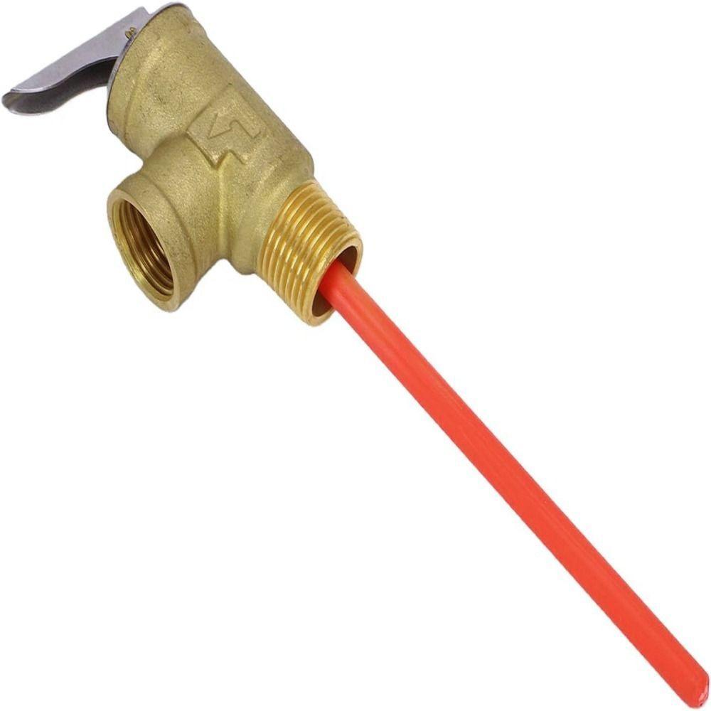 1/2 Inch NPT Thread Pressure Relief Valve 150 PSI Water Heater Valve RV Hot Water Heater