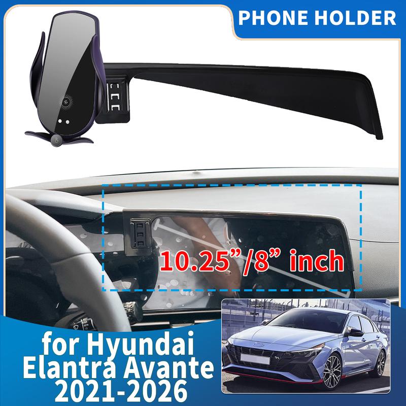Подходит для Hyundai Elantra Avante 2024-2026 N Line CN7 Интегрированный держатель телефона на экран Автомобильные аксессуары