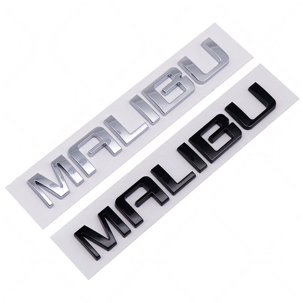 1Pc 3D ABS Car Letter Logo Sticker Tail Decoration Badge Auto Rear Trunk Emblem Decal Accessories