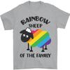 Забавная футболка унисекс с изображением радужной овцы и ЛГБТ-гей-прайда в честь Дня гей-прайда