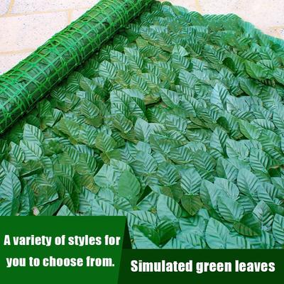 50X300 см искусственная изгородь из плюща с зелеными листьями панели искусственного ограждения экран для защиты частной жизни дома, сада, балкона, украшения