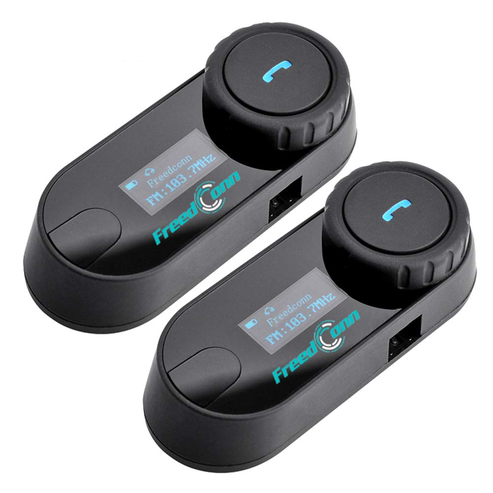 FreedConn TCOM-SC Мотоциклетная Bluetooth-гарнитура для шлема, Водонепроницаемая, Интерком