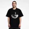 Astronauts Cherish The Lunar Environment Funny Print t-Shirts Men Loose Oversize Clothing Cotton Summer Soft Tshirt Hip Hop Tees