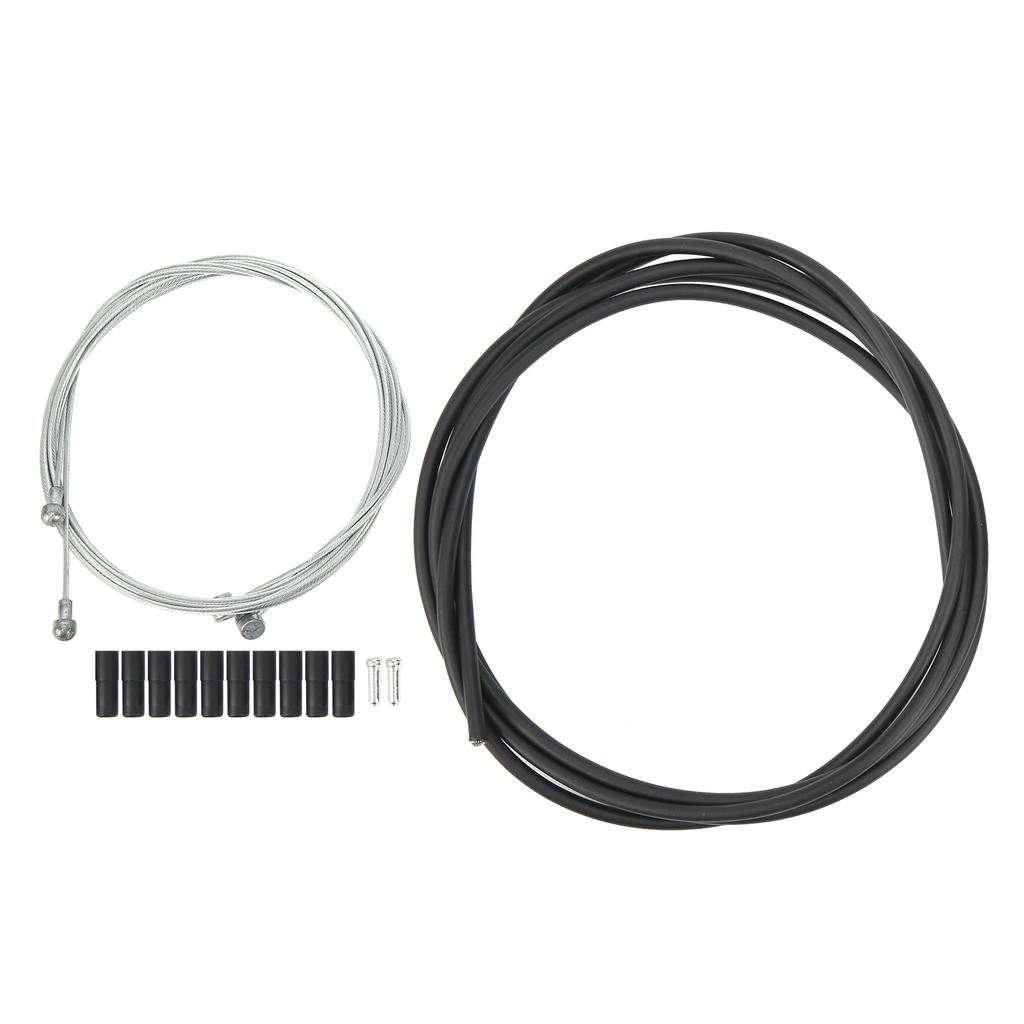 Комплект тросов тормоза и переключения велосипеда, комплект рубашек тросов переключения и тормоза велосипеда