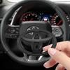 Car Steering Wheel Center Logo Styling Emblem Badge 6.5x4.5cm Sticker for Toyota Corolla Camry RAV4 Yaris Vios Hilux Prius CHR