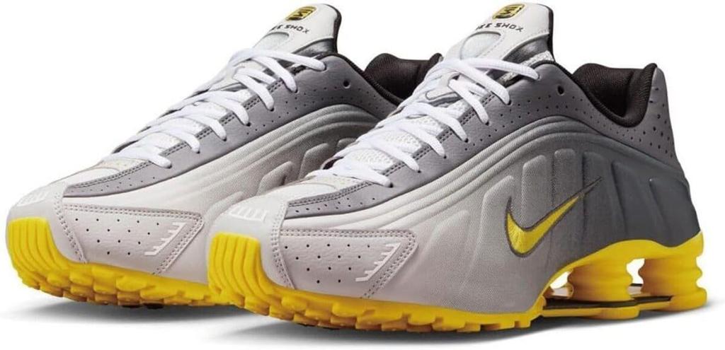 Nike Shox R4 Размер SE, Серый/Желтый/Белый, IH3397-078, 26,0 см