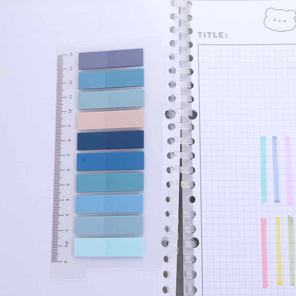 Набор разноцветных индексных вкладок Водонепроницаемые вкладки для аннотаций Наклейки-этикетки Канцелярские товары для офиса и школы