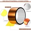 33M Полиимидная лента Золотой палец Лента для ремонта FPC/PCB - Высокотемпературная, Устойчивая к разрыву Ширина 10мм-25мм Каптоновая лента