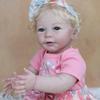 BZDOLL 3D-краска, кожа, 55 см, мягкая силиконовая кукла реборн, реалистичная игрушка принцессы для маленьких девочек, Лиза Бебе, платье, Boneca Alive, подарок