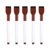 5Pcs Non-Magnetic Colored Whiteboard Pen Creative Erasable Water-Based Marker Large Capacity Environmentally Friendly Marker