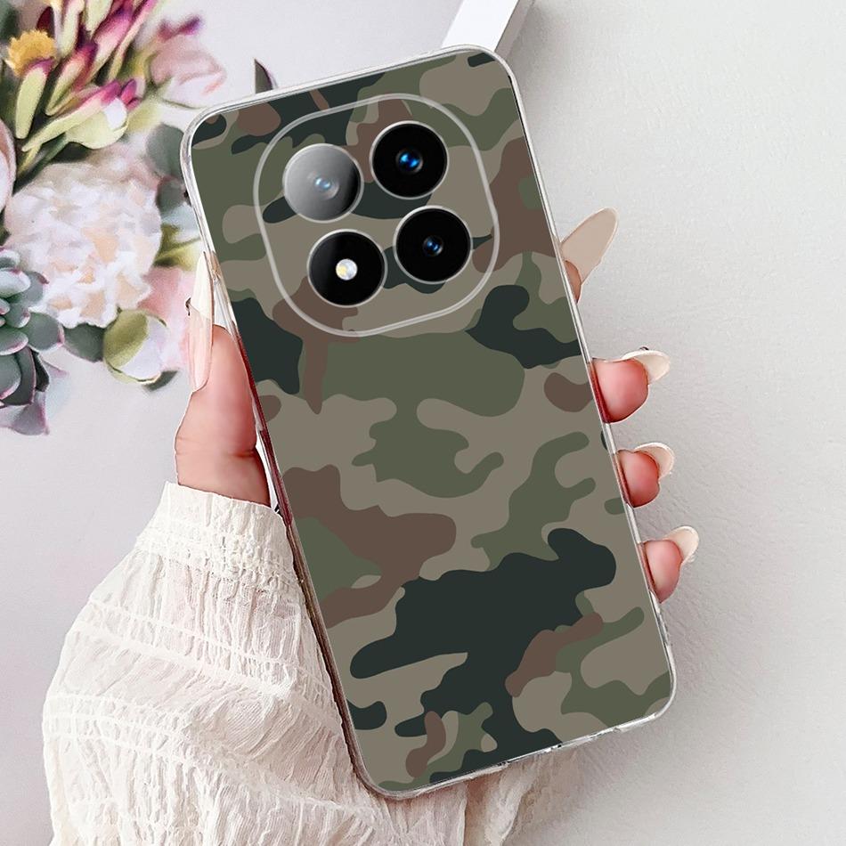 Чехол для телефона для Xiaomi Redmi Note 14 Pro Plus / Note 14 Pro / Note14 4G 5G Новый Модный Крутой Дизайн Мягкий Силикон ТПУ Тонкие Чехлы
