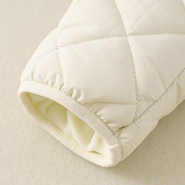 Infants and Young Children's Winter Outfit Thickened Hooded Cotton-padded Jacket Coat Newborn Boys and Girls Baby's Autumn and Winter Suit