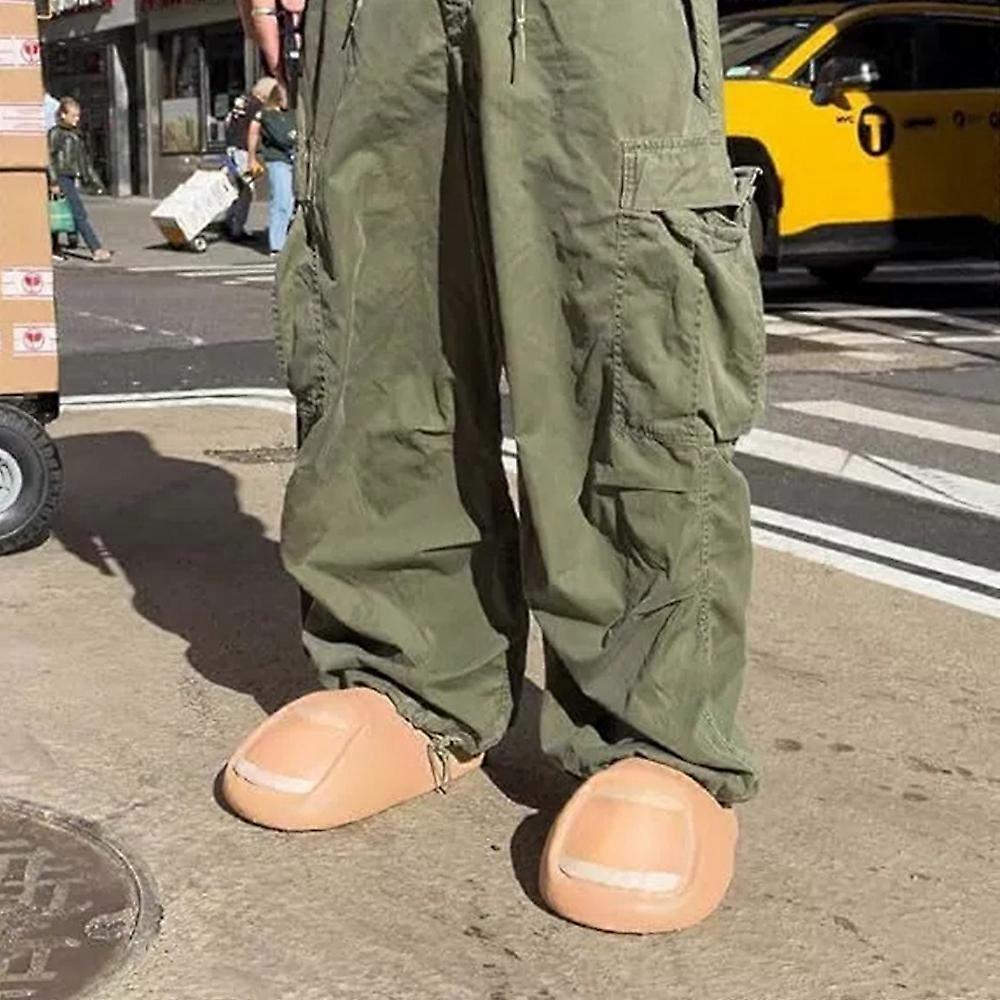Creative Soft Thumb Slippers, Couple Thumb-Touching Shit-Feeling Slippers